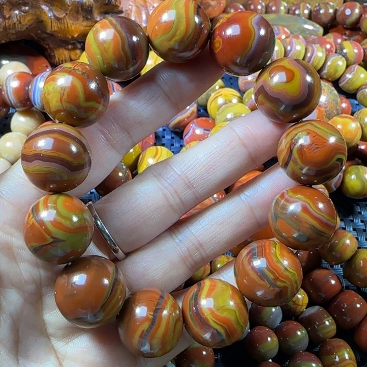 陈***廷玛瑙/玉髓未镶嵌手串