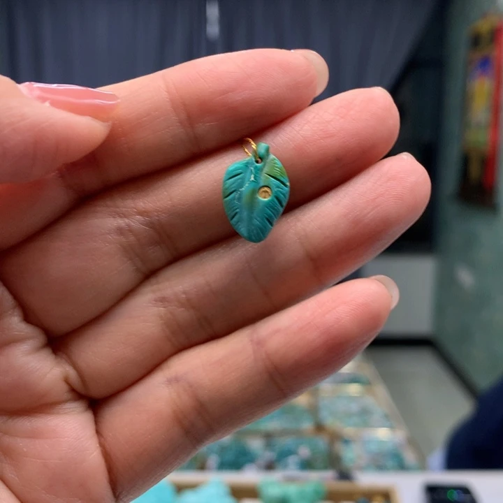 绿松石未镶嵌配饰