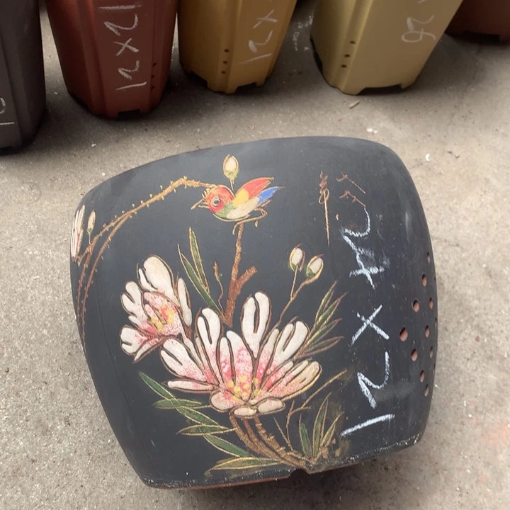 紫砂花盆紫砂花盆