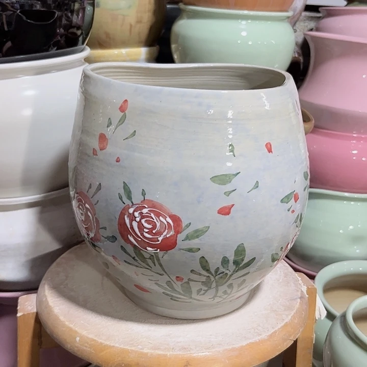 瓷片口18高23 景德镇陶瓷