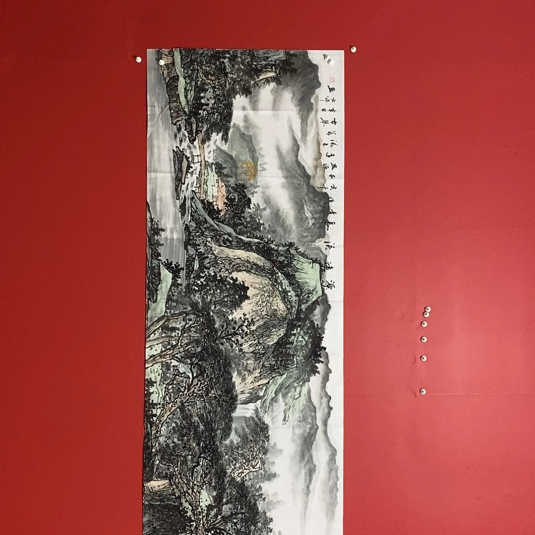 国画山水花鸟字画书画国画