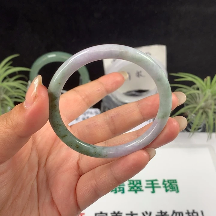 未镶嵌手镯翡翠31  53圈