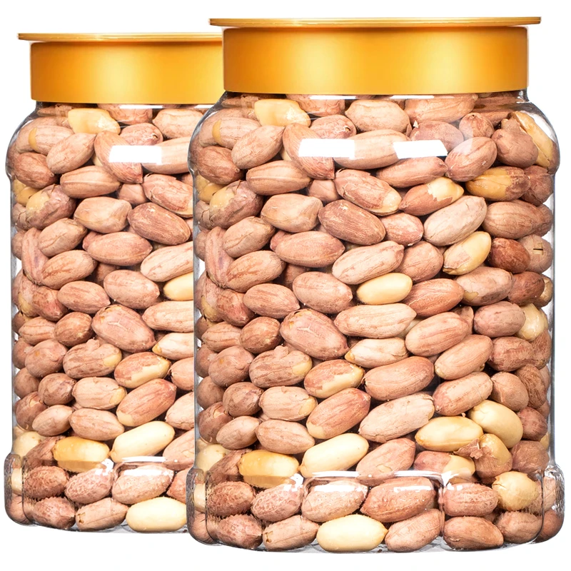 【山味情】新货五香花生米500g罐装熟下酒菜必备休闲小吃炒货零食