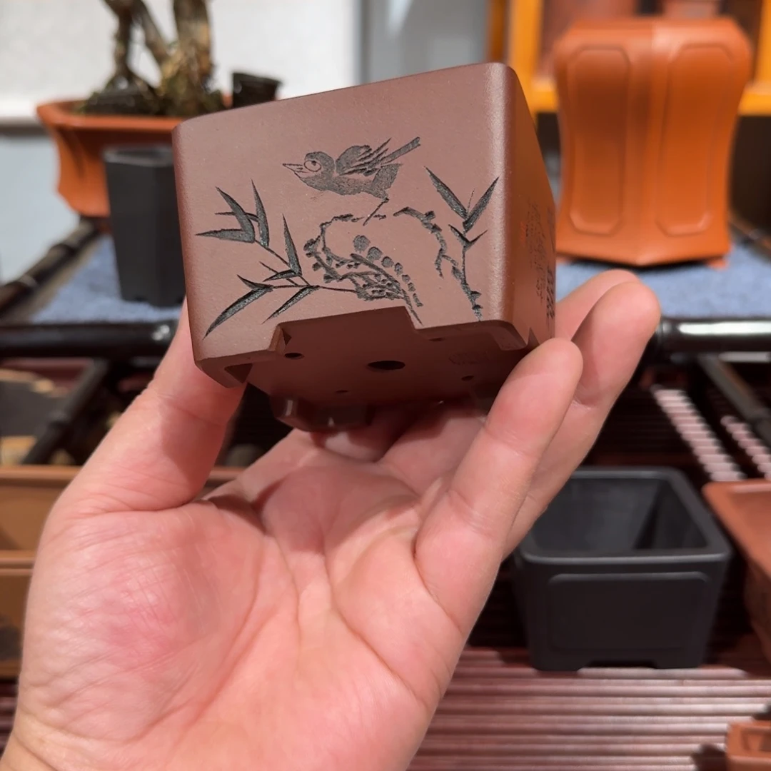 花盆紫砂原矿紫泥