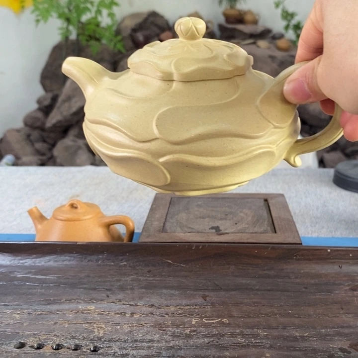 紫砂茶壶蒙*本绿风卷亏360左右的容量