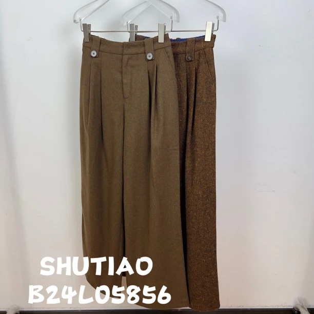 【SHUTIAO】2024秋冬：新款小众设计款裤子B24L05856