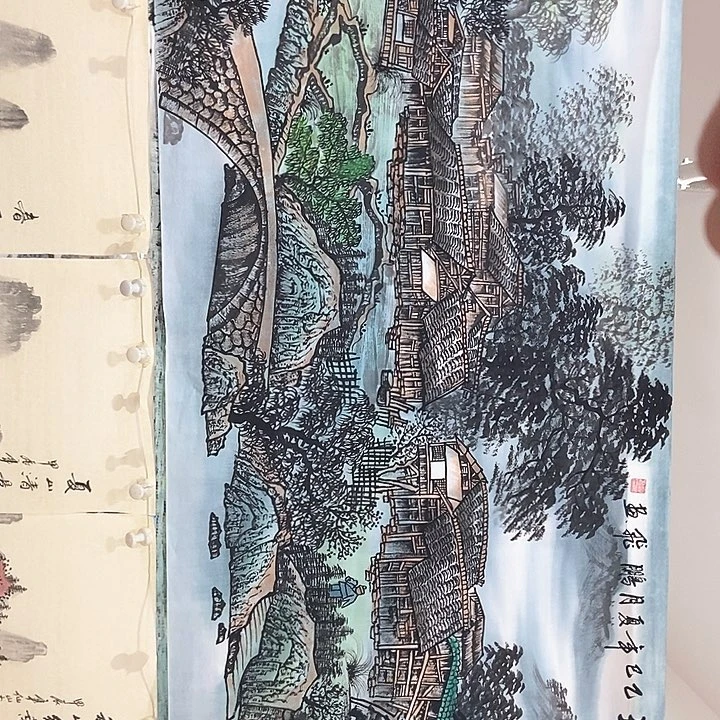 小周画廊的直播间