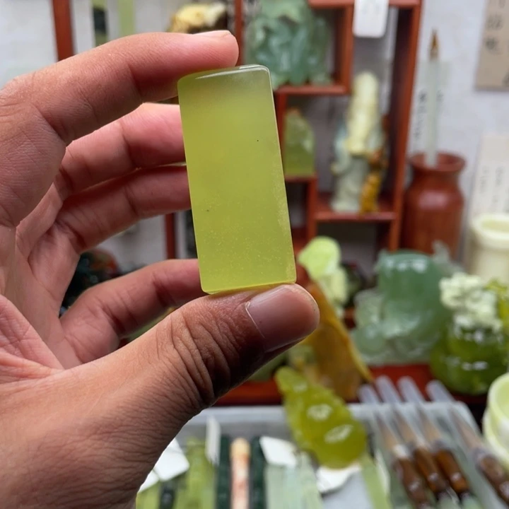 岫玉未镶嵌四大名玉印章