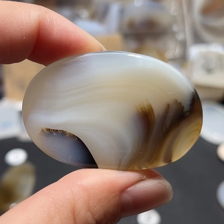 玛瑙/玉髓未镶嵌颈饰