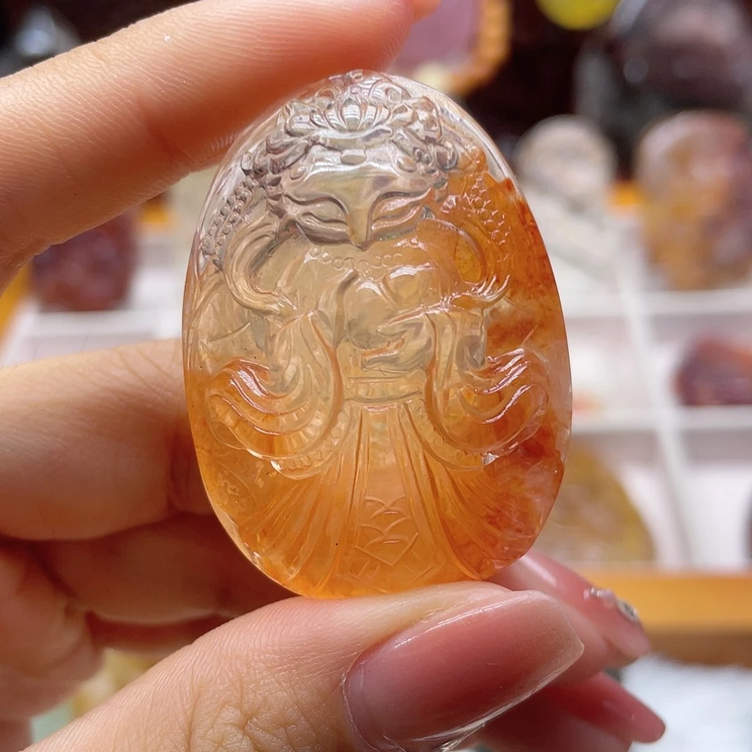 颈饰未镶嵌水晶天然