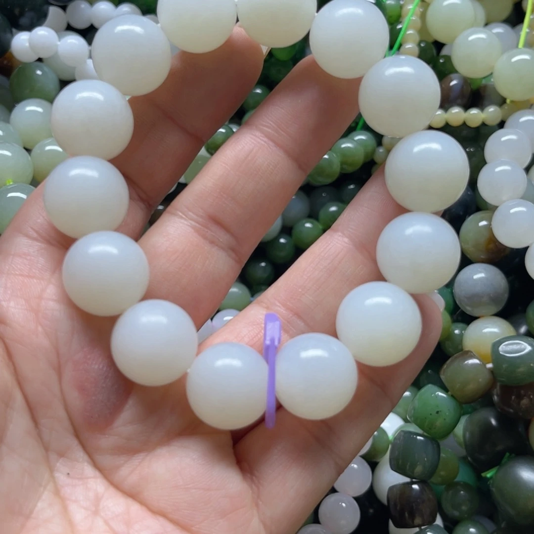 和田玉手链未镶嵌