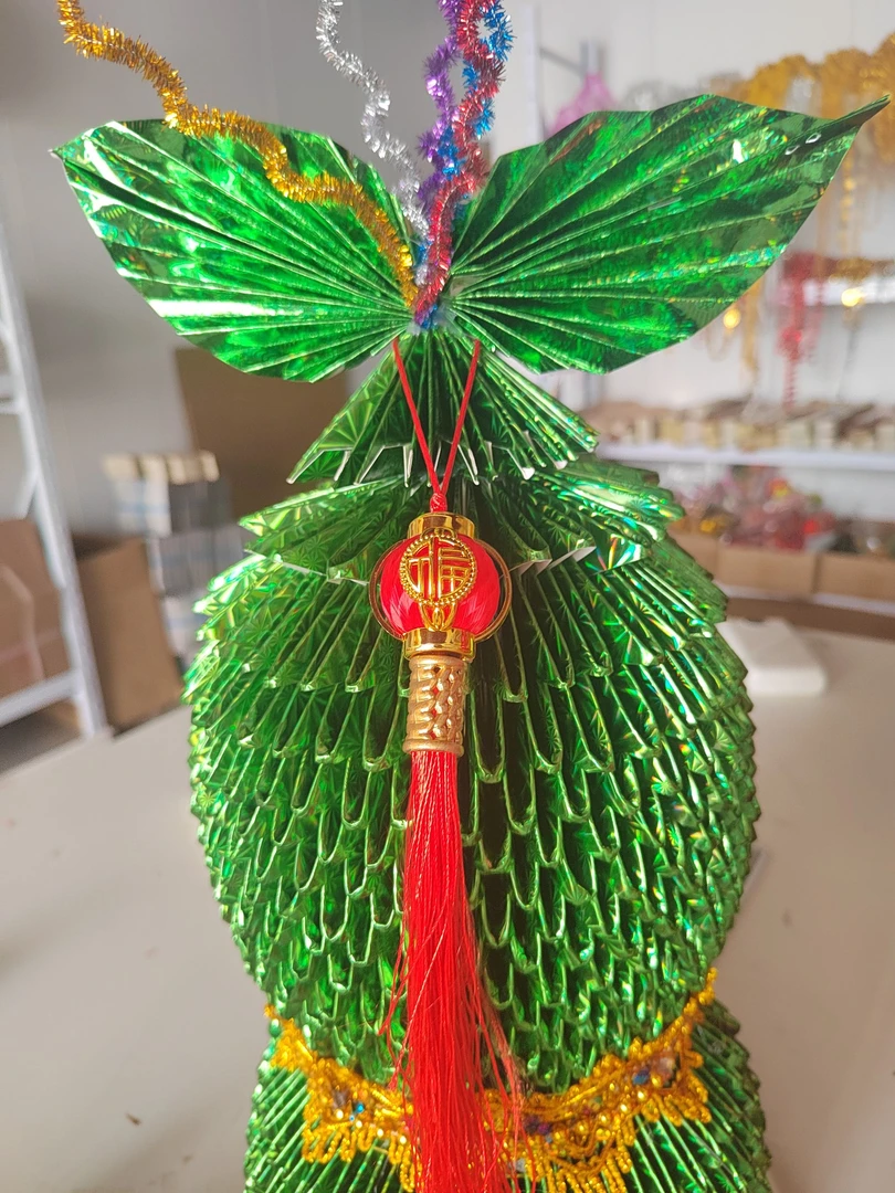 财源滚滚中秋折纸材料包高公分宽约送视频教程莲花