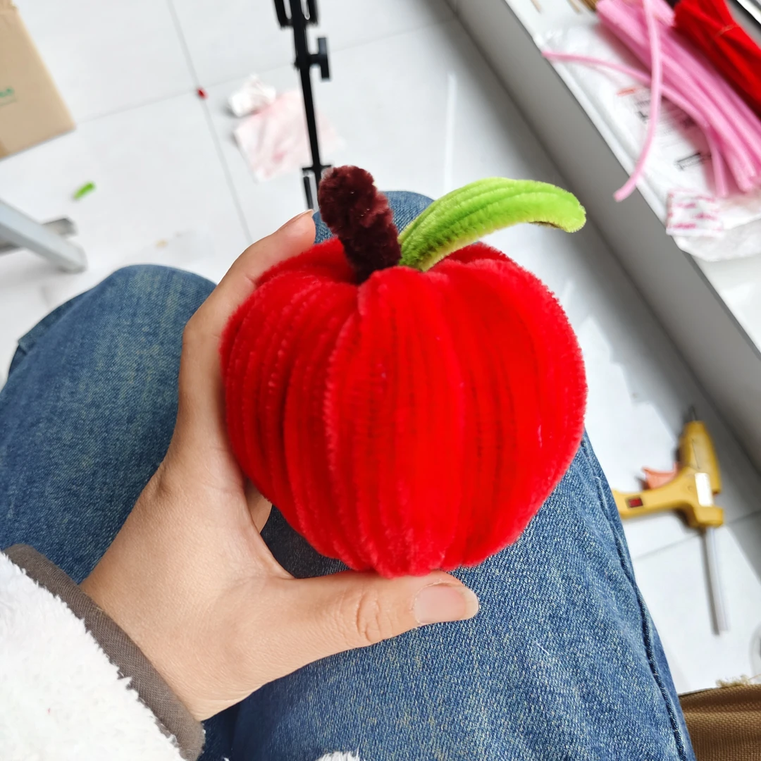 扭扭棒平安果手工diy成品圣诞节平安夜礼物送男女友朋友