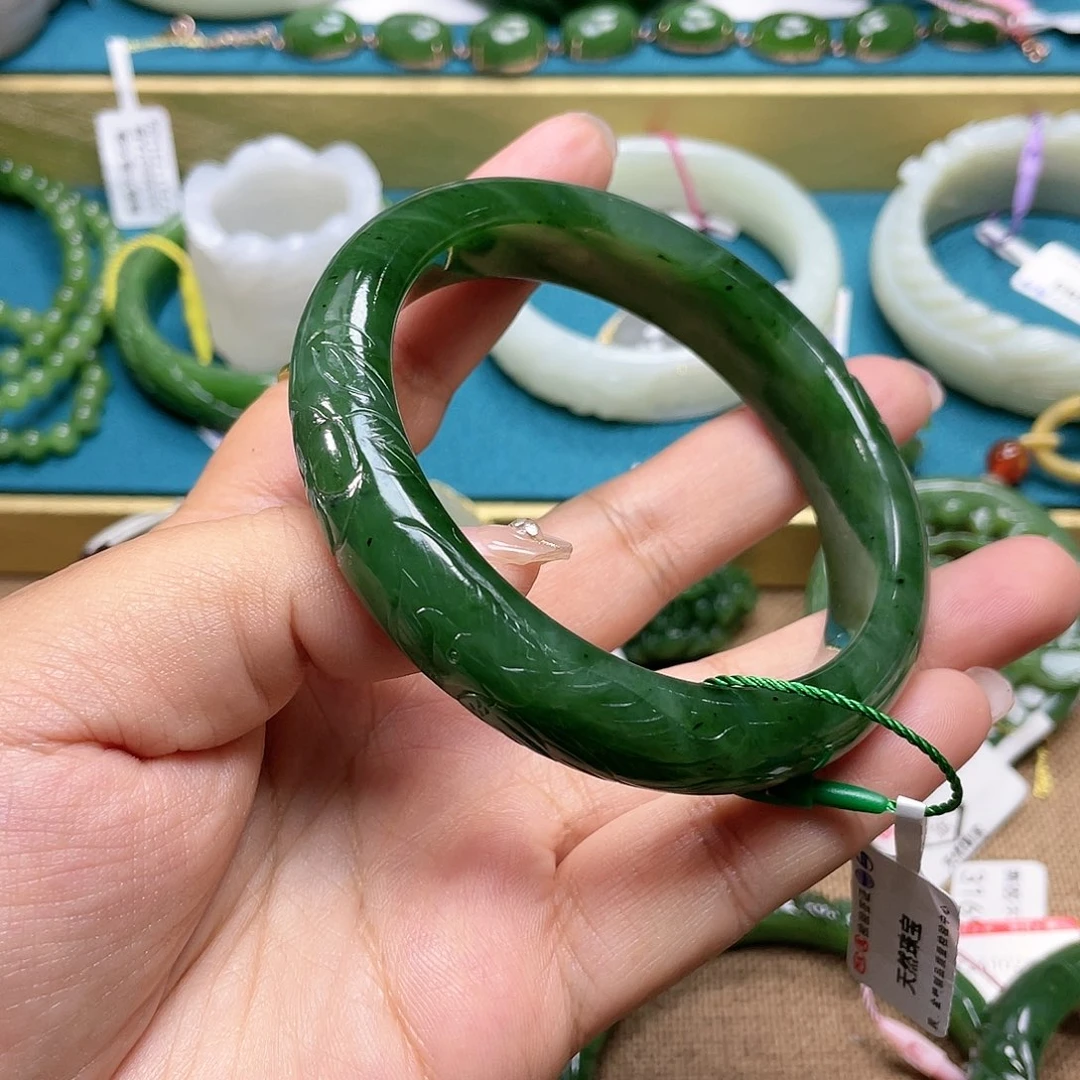 【闪购商品】和田玉手镯62圈口144未镶嵌