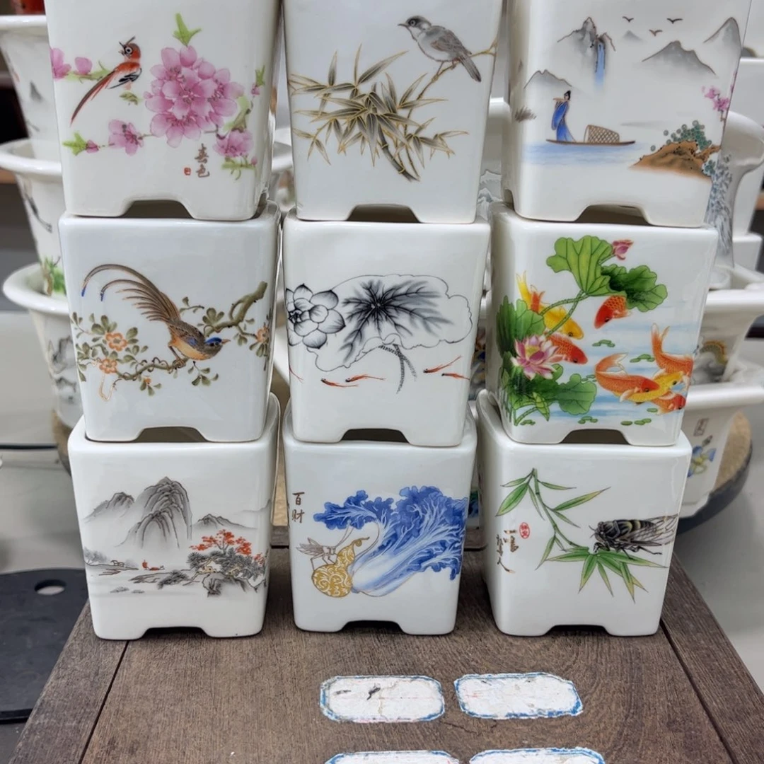 陶瓷益****明高温贴画10只次品送一只