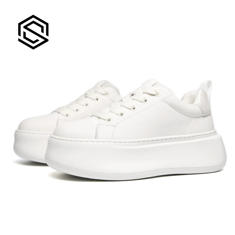 25206欧说秋冬新品6CM增高厚底面包鞋休闲板鞋时尚百搭男士潮鞋