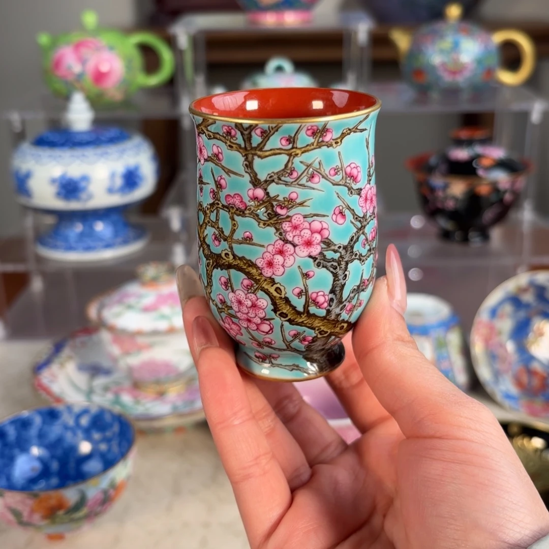 纯手工手绘 高端茶器