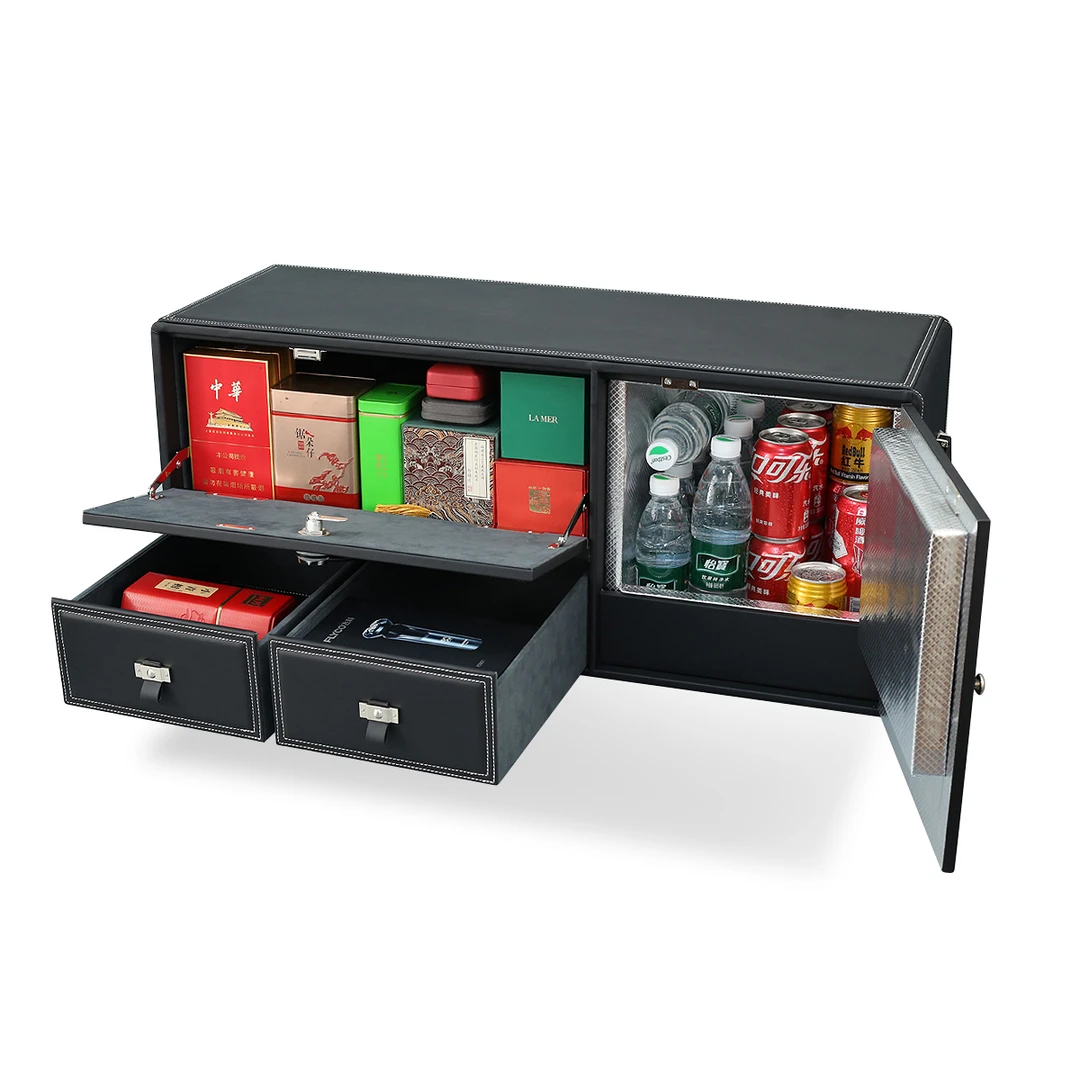 【85斜面保温箱】车载好物储物箱加大容量高档密码多功能置物整理箱