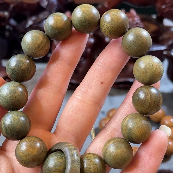 维腊木（绿檀）手串/手链
