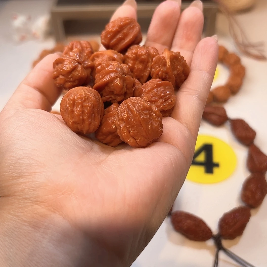 文玩核桃手串小金蟾