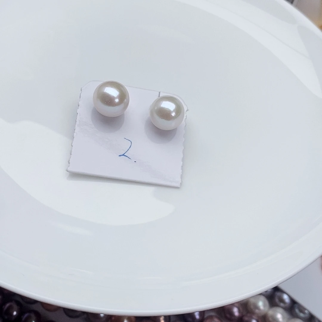 银S925镶嵌淡水珍珠颈饰