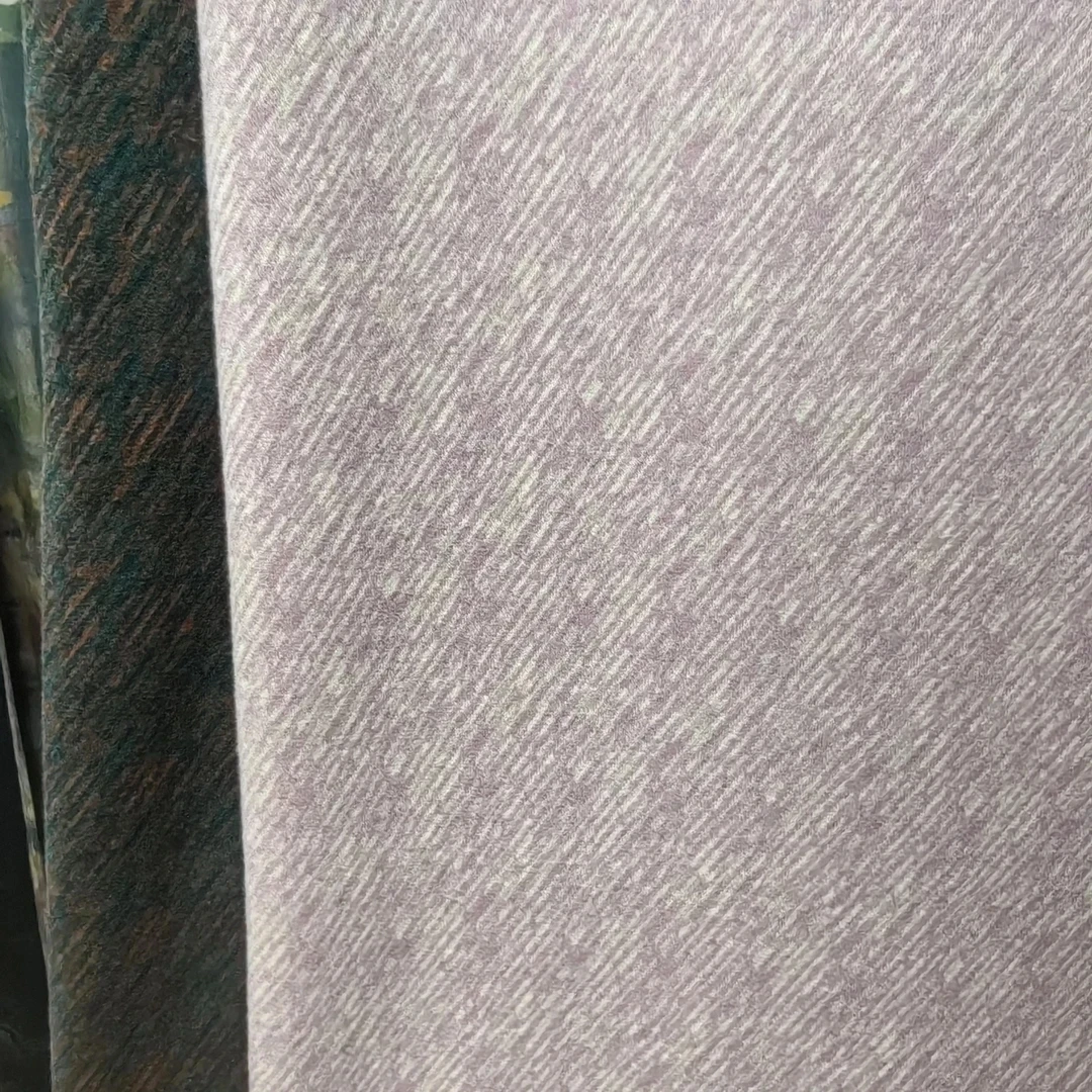 粉色  意奥炫彩羊绒布料活动价