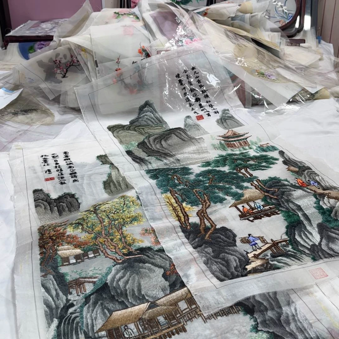 刺绣没**称纯手工打造全网通网