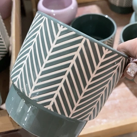 陶瓷外贸尾货多肉绿植陶瓷花盆