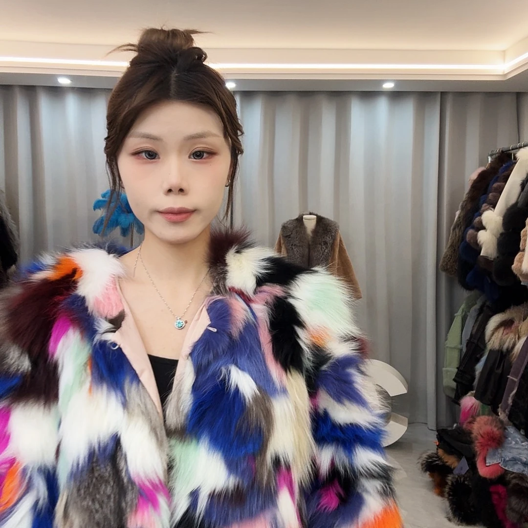 皮草外套不退不换