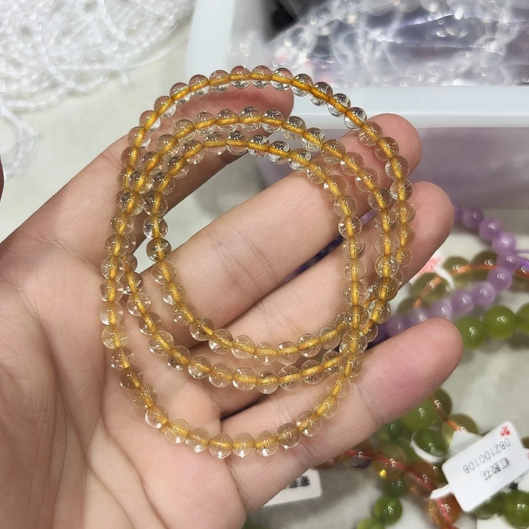 未镶嵌手串水晶金发