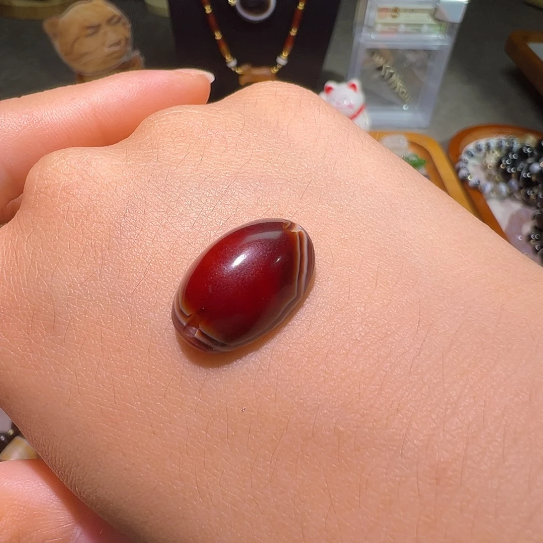 未镶嵌玛瑙/玉髓珠宝半成品