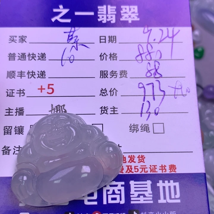 颈饰未镶嵌翡翠蔡****-