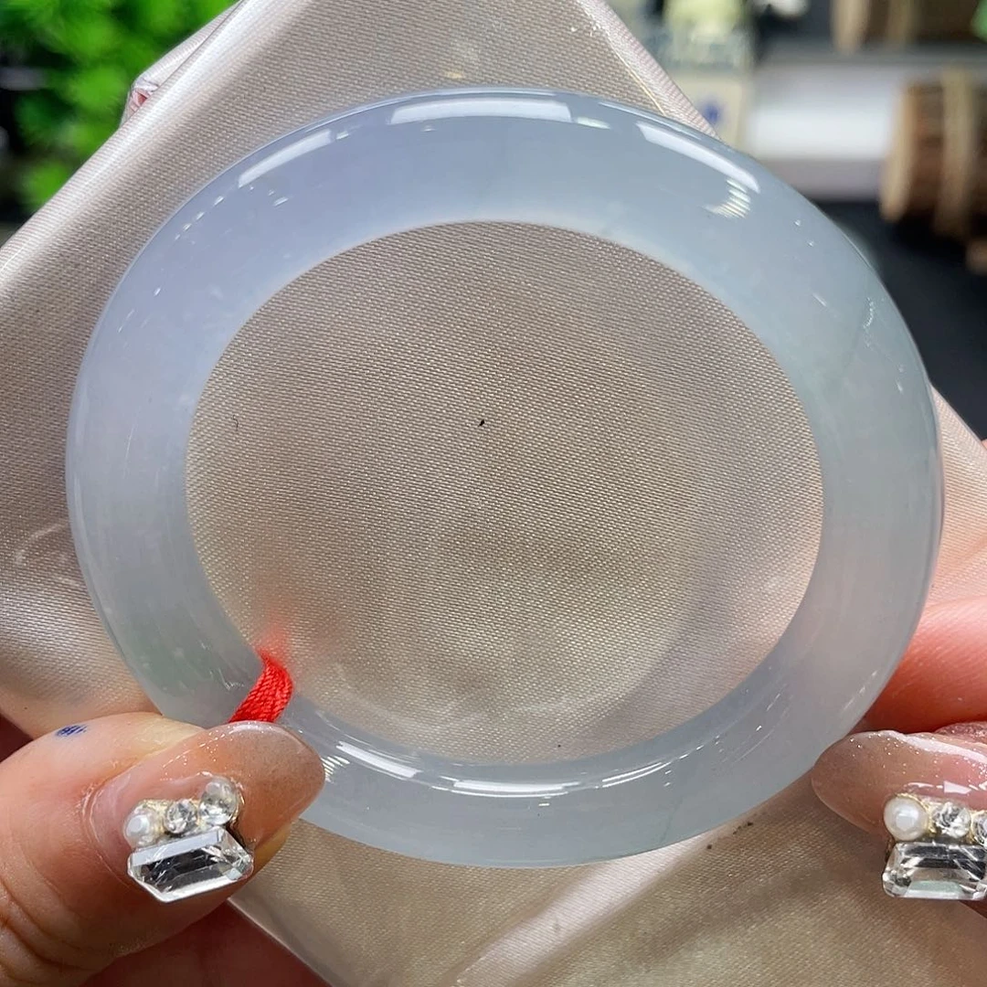 未镶嵌手镯翡翠54号49.7圈