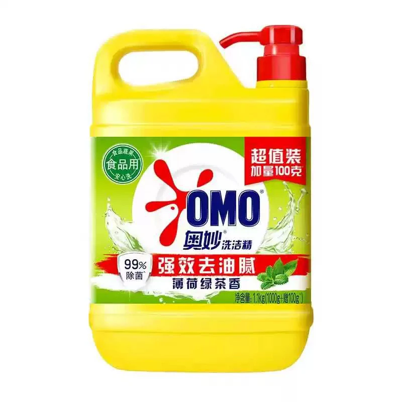奥妙洗洁精薄荷绿茶1.1kg