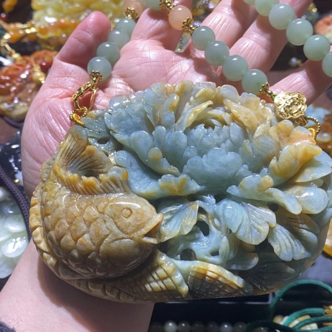 【闪购商品】岫玉毛衣链未镶嵌