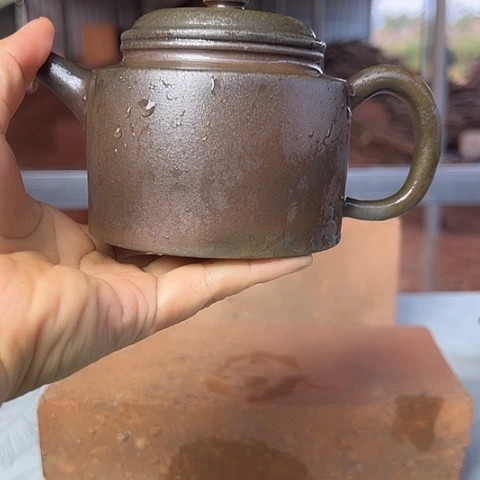 戬谷龙窑柴烧茶壶36
