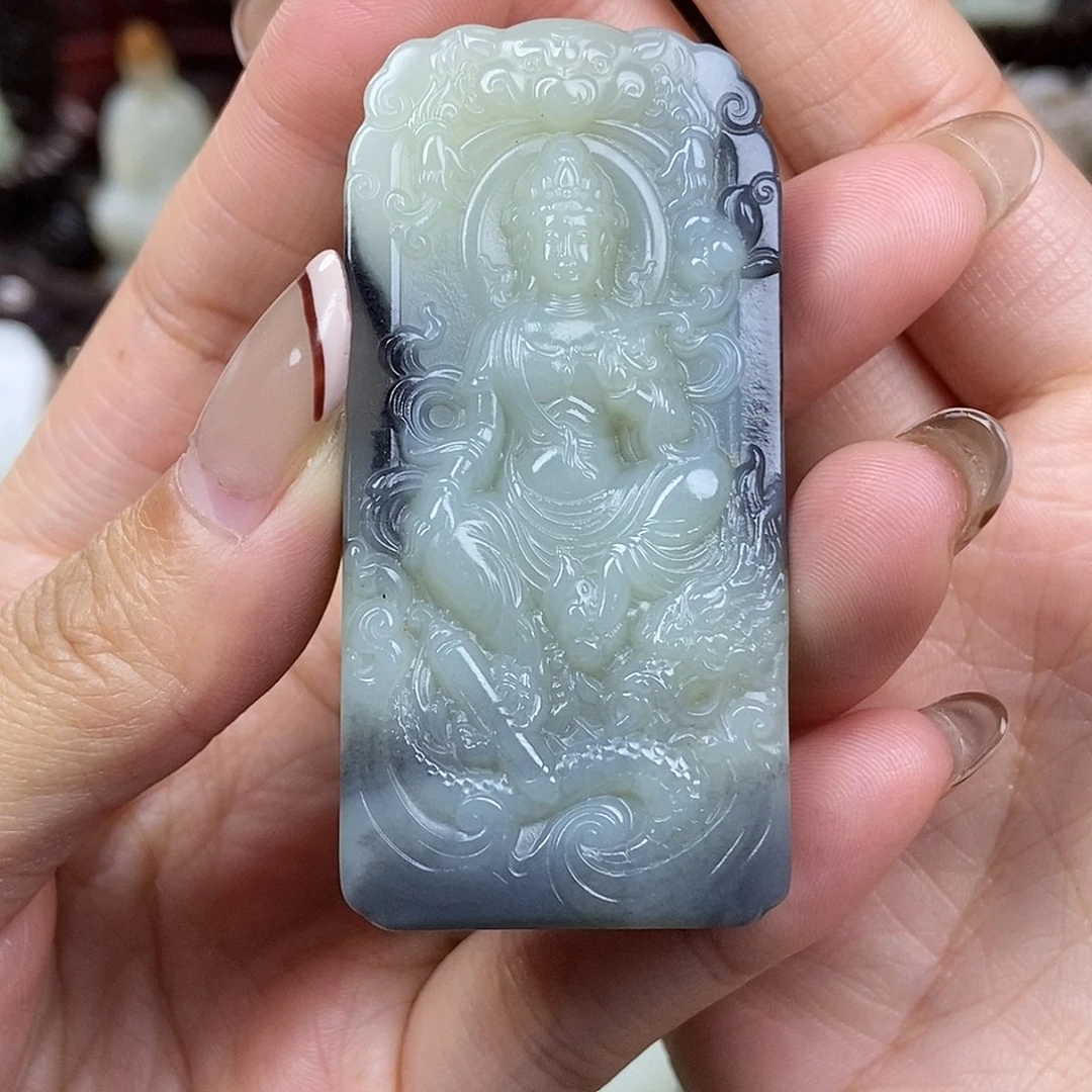 S***I和田玉未镶嵌挂件