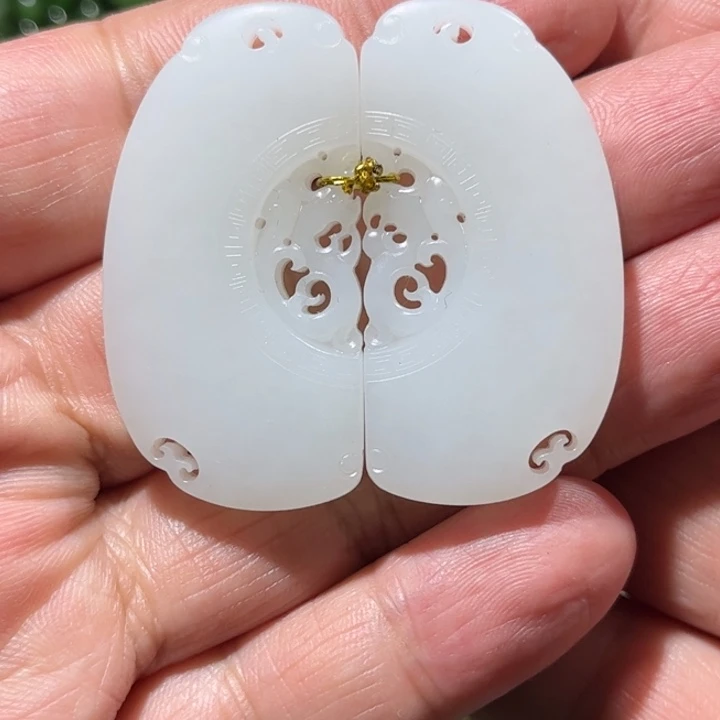 颈饰未镶嵌和田玉