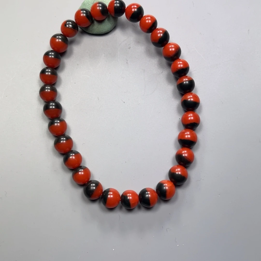 南红玛瑙未镶嵌6mm单圈