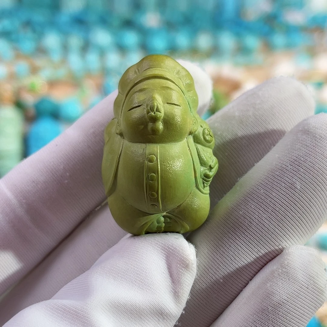 未镶嵌绿松石珠宝奇石