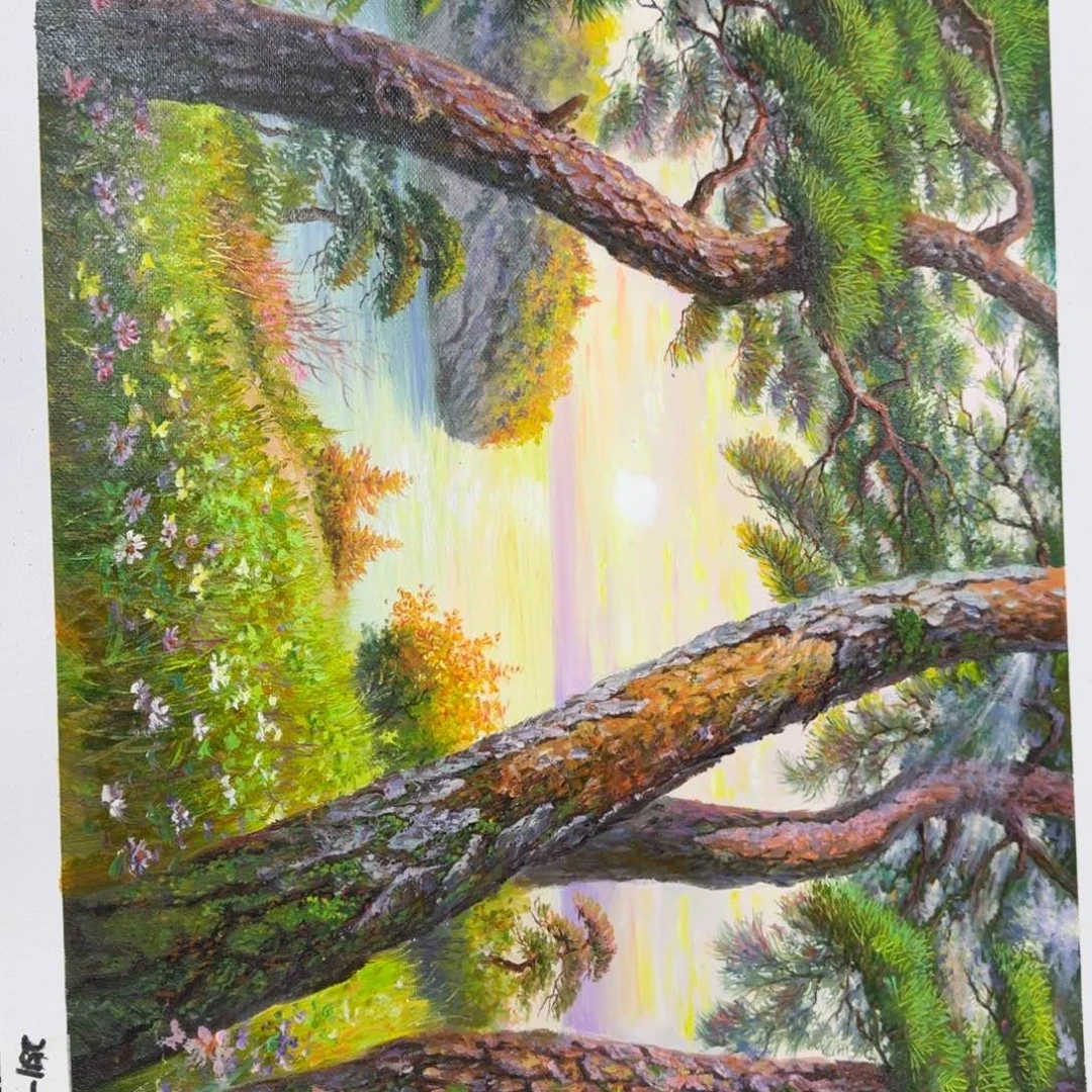 油画在哪呢我想你了你