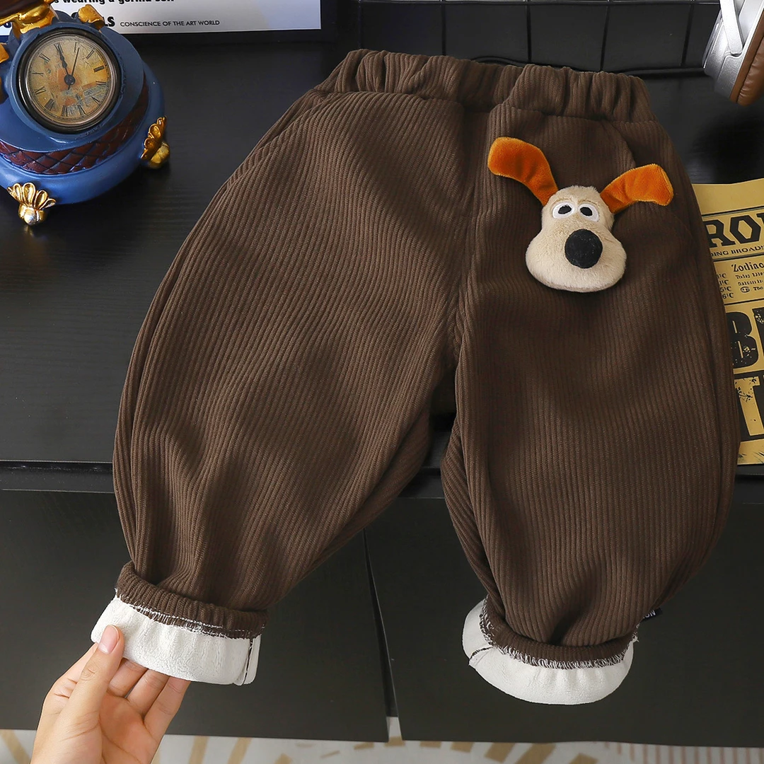 新款儿童加绒卫衣宝宝保暖套头秋冬韩版男童女童洋气打底长袖圆领