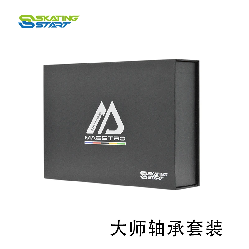 滑启大师轴承套装速滑鞋轮滑鞋6珠氮化硅陶瓷半陶黑陶轴承