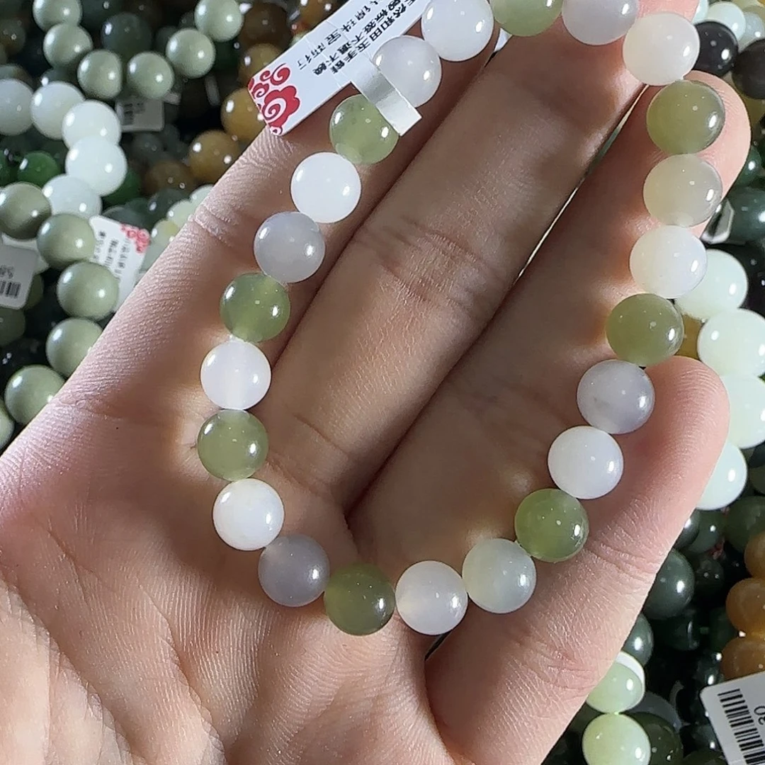 和田玉手链未镶嵌284