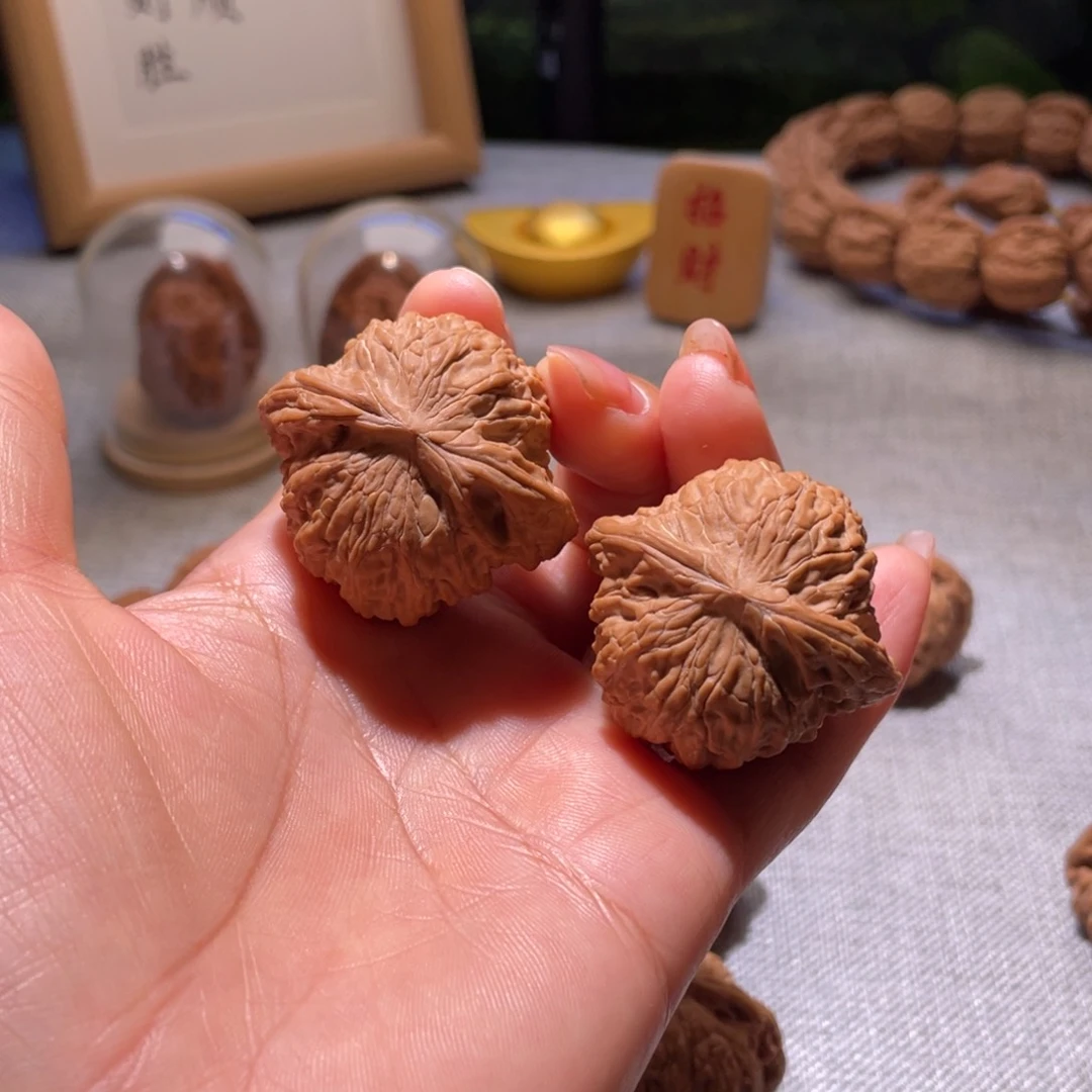 桃核把件40全品山地磨