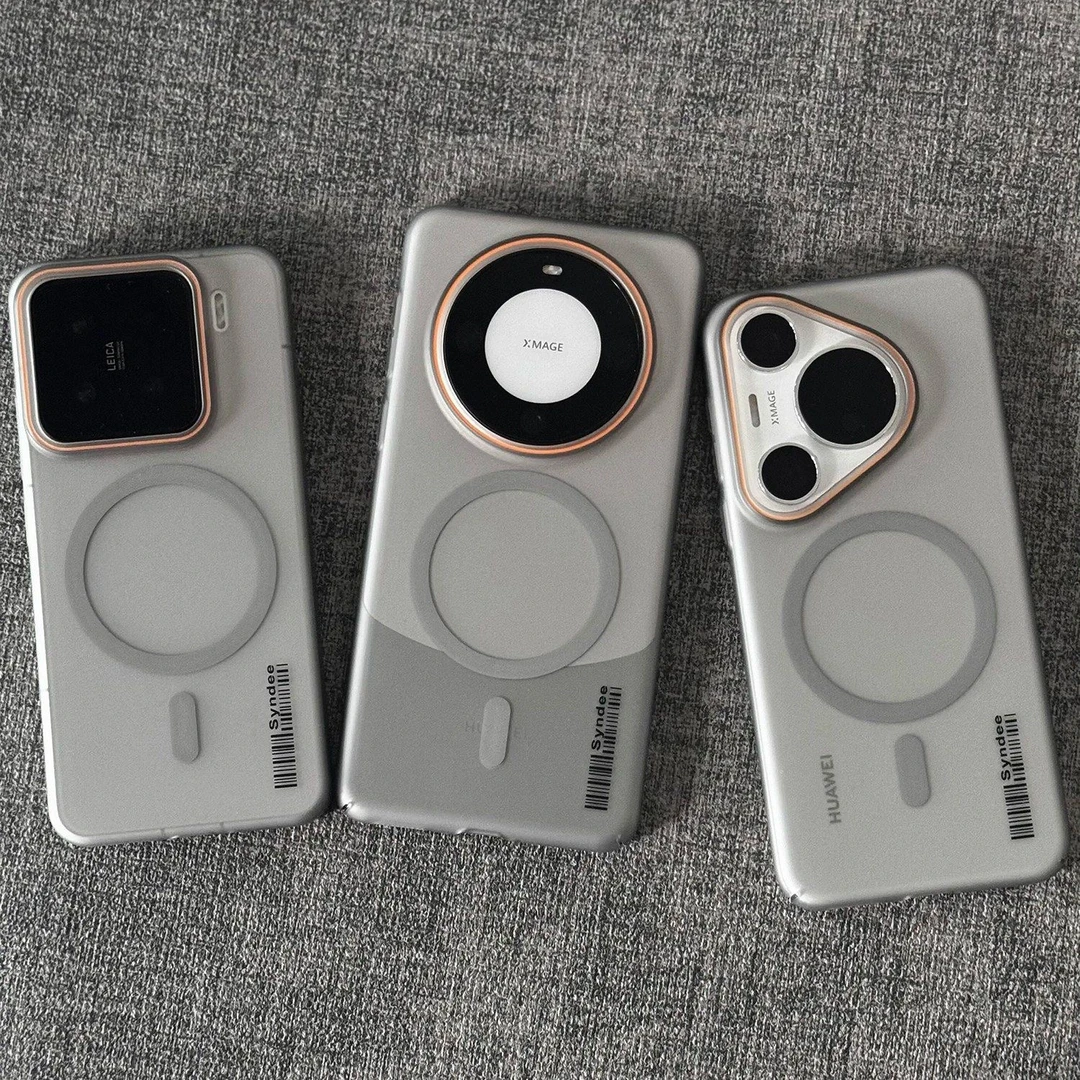 肤感冰雾适用华为mate60pro+磁吸pura70小米15手机壳P70/60超薄14