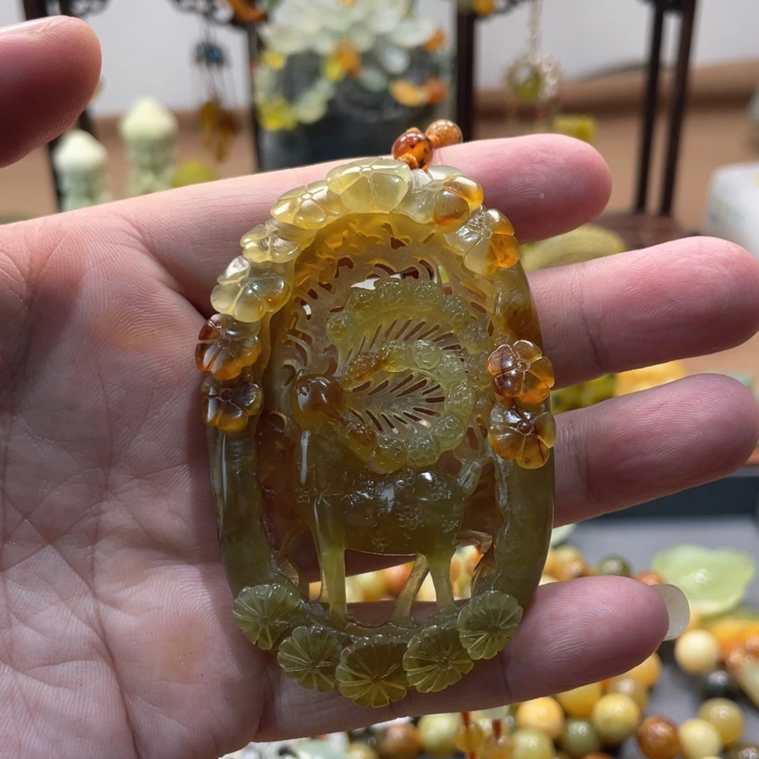 未镶嵌蛇纹石玉手链