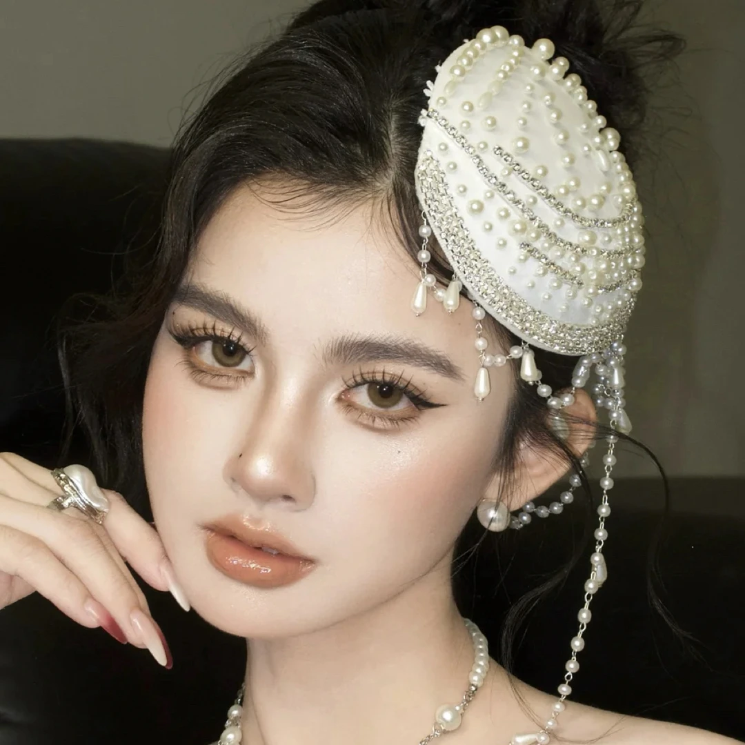 好柿｜653彭彭老师同款方圆同款小众礼服饰品