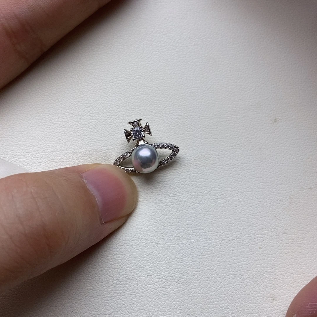 套链银S925镶嵌海水珍珠