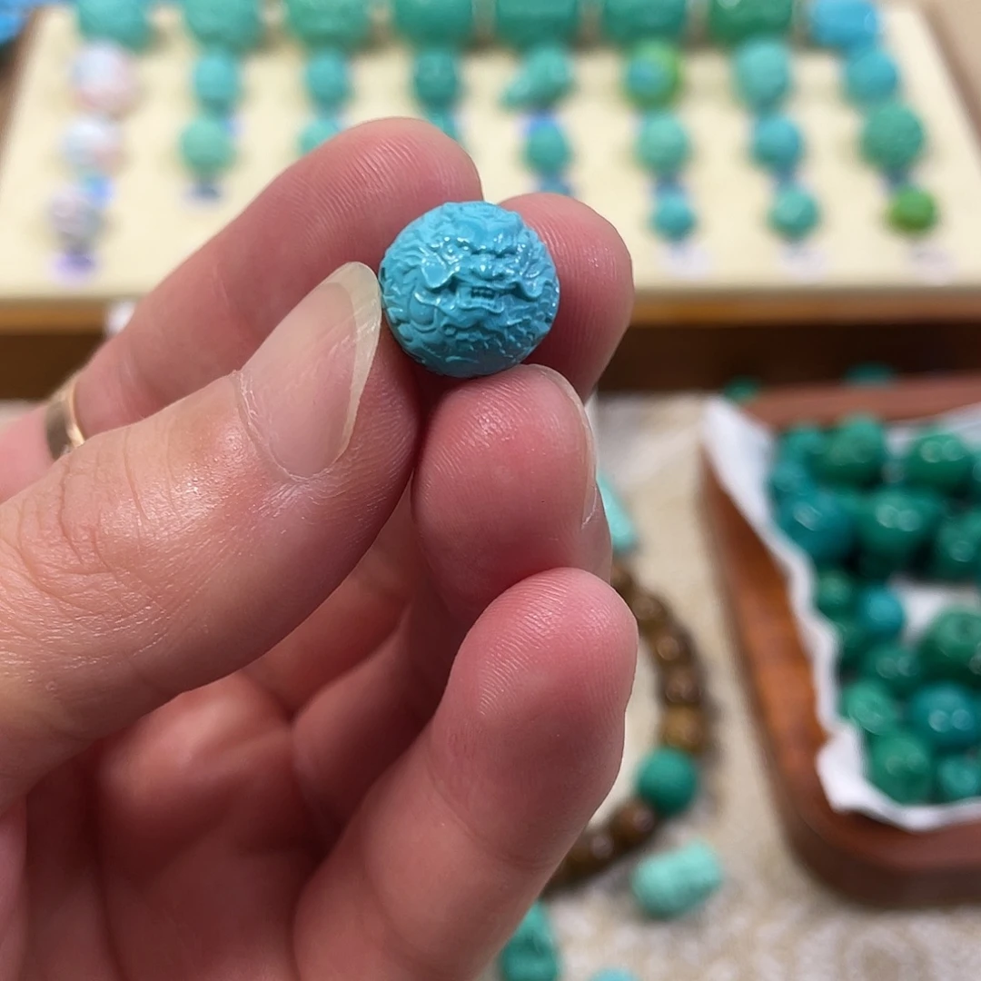 手工雕刻配饰配珠尺寸12